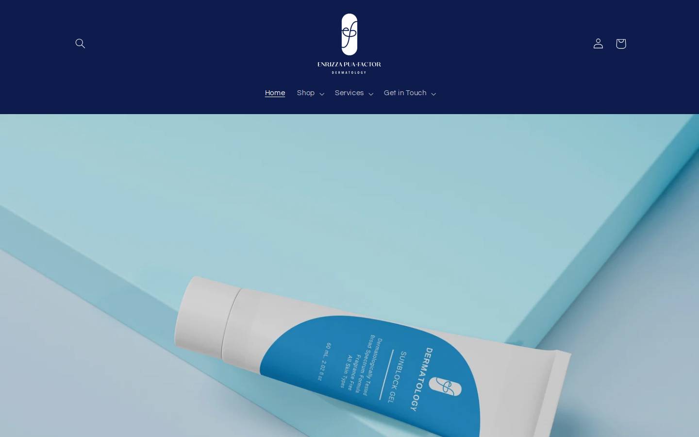 epfdermatology.com homepage screenshot