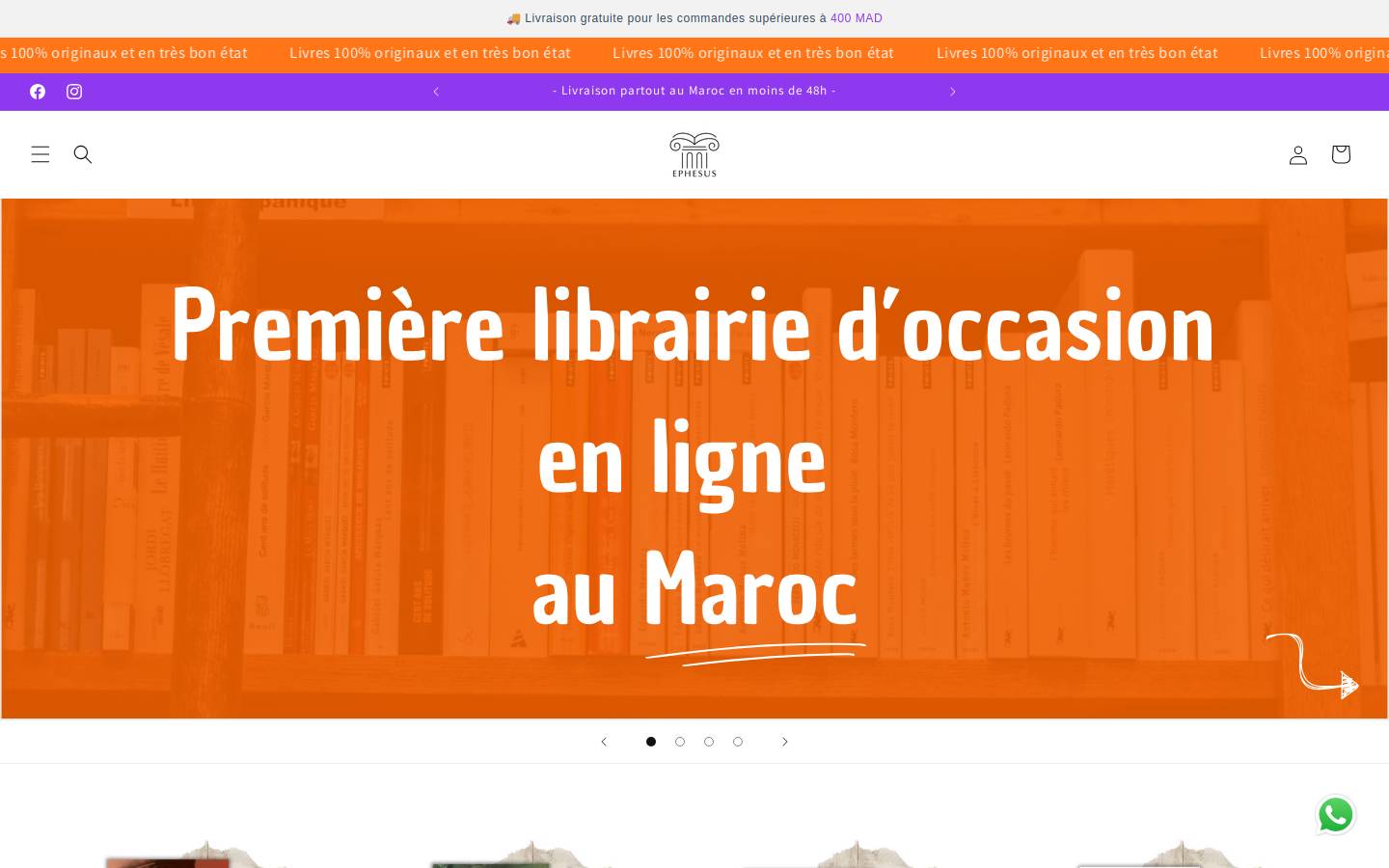 ephesus.ma homepage screenshot