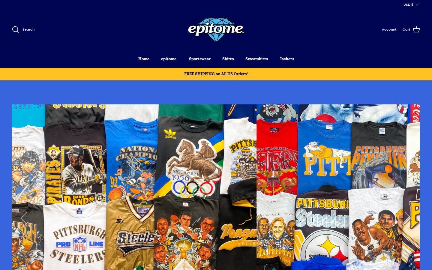 epitomepgh.com homepage screenshot
