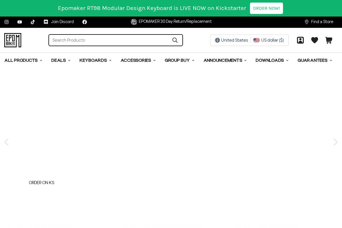 Epomaker homepage screenshot