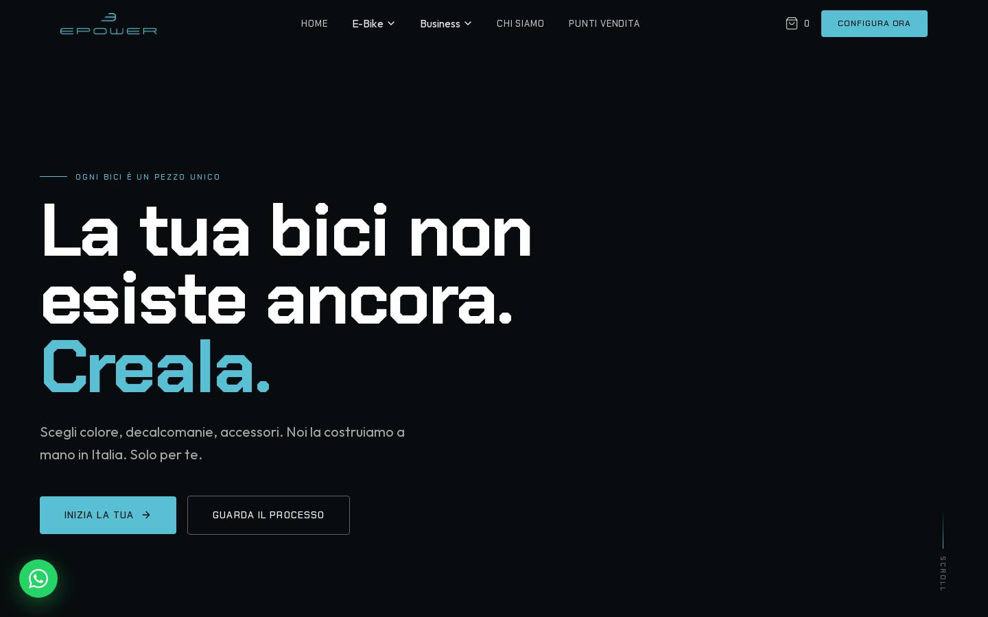 Epoweritalia homepage screenshot