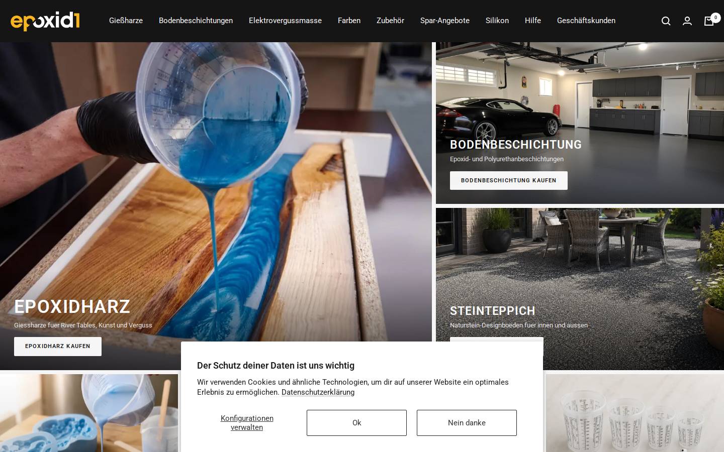 epoxid1 homepage screenshot