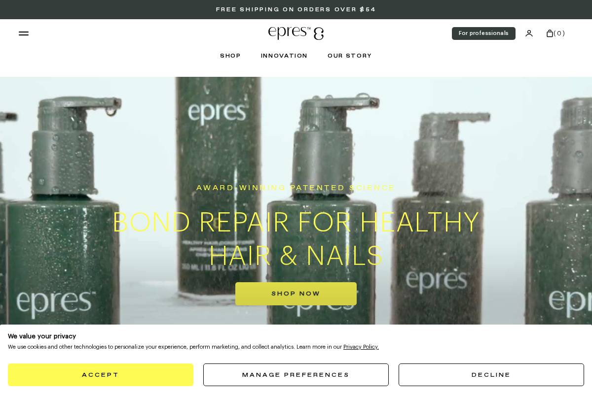 epres.com homepage screenshot