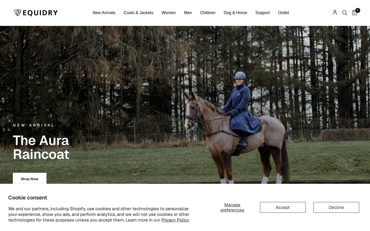 equidry.com homepage screenshot