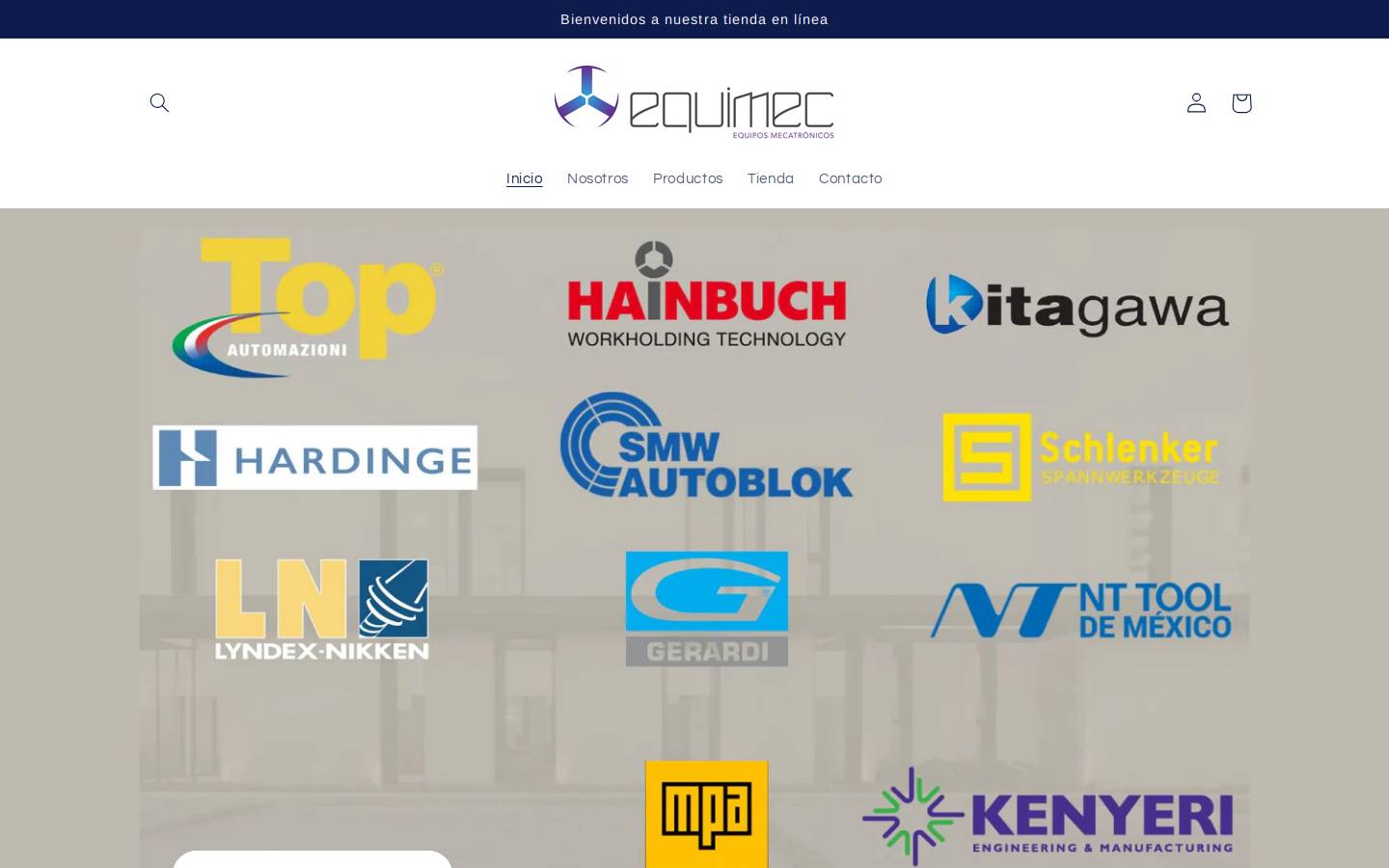 equimec.com.mx homepage screenshot