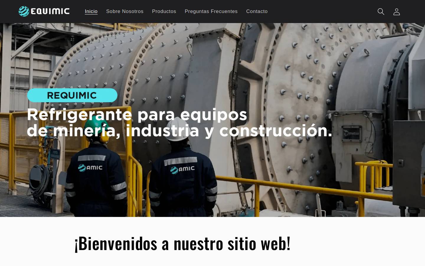 equimic.cl homepage screenshot