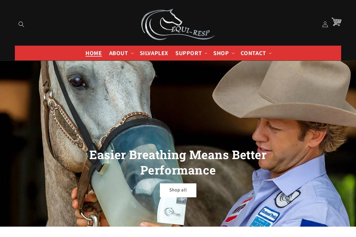 equiresp.com homepage screenshot