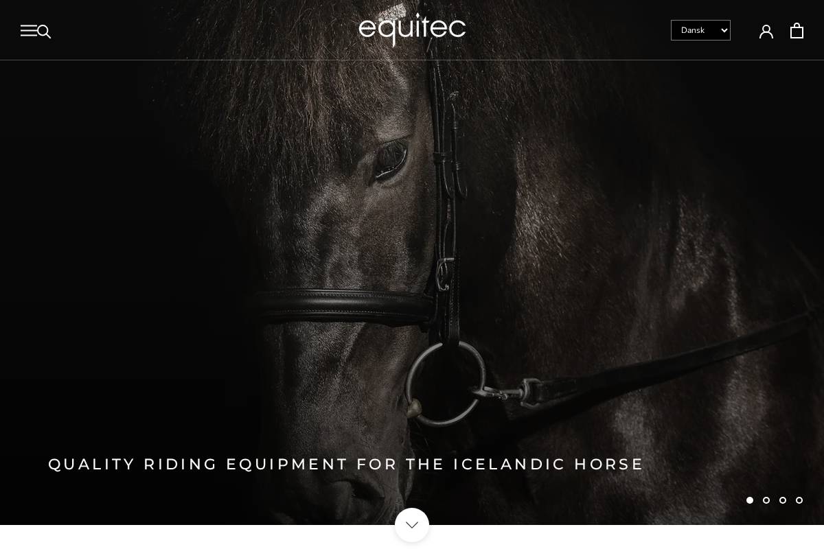 equitec homepage screenshot