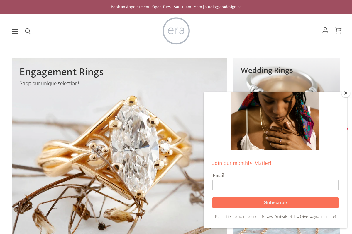 Era Design homepage screenshot