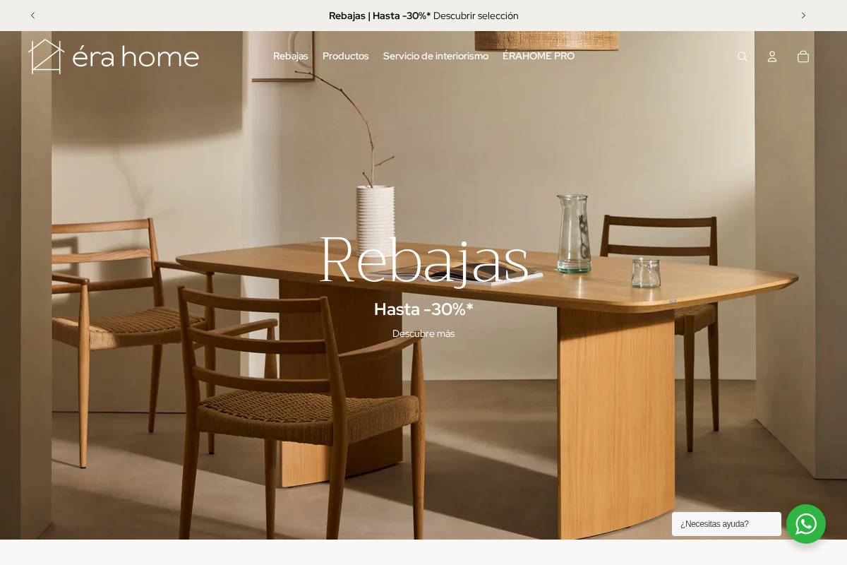 Erahomeatelier homepage screenshot