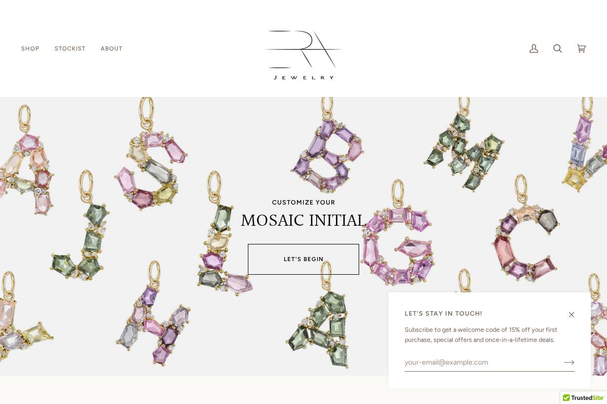 erajewelrydesigns.com homepage screenshot