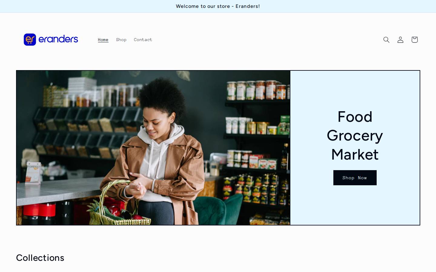 eranders.com homepage screenshot