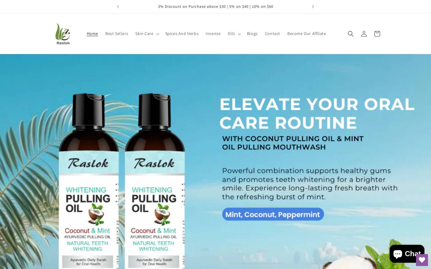 eraslok.com homepage screenshot