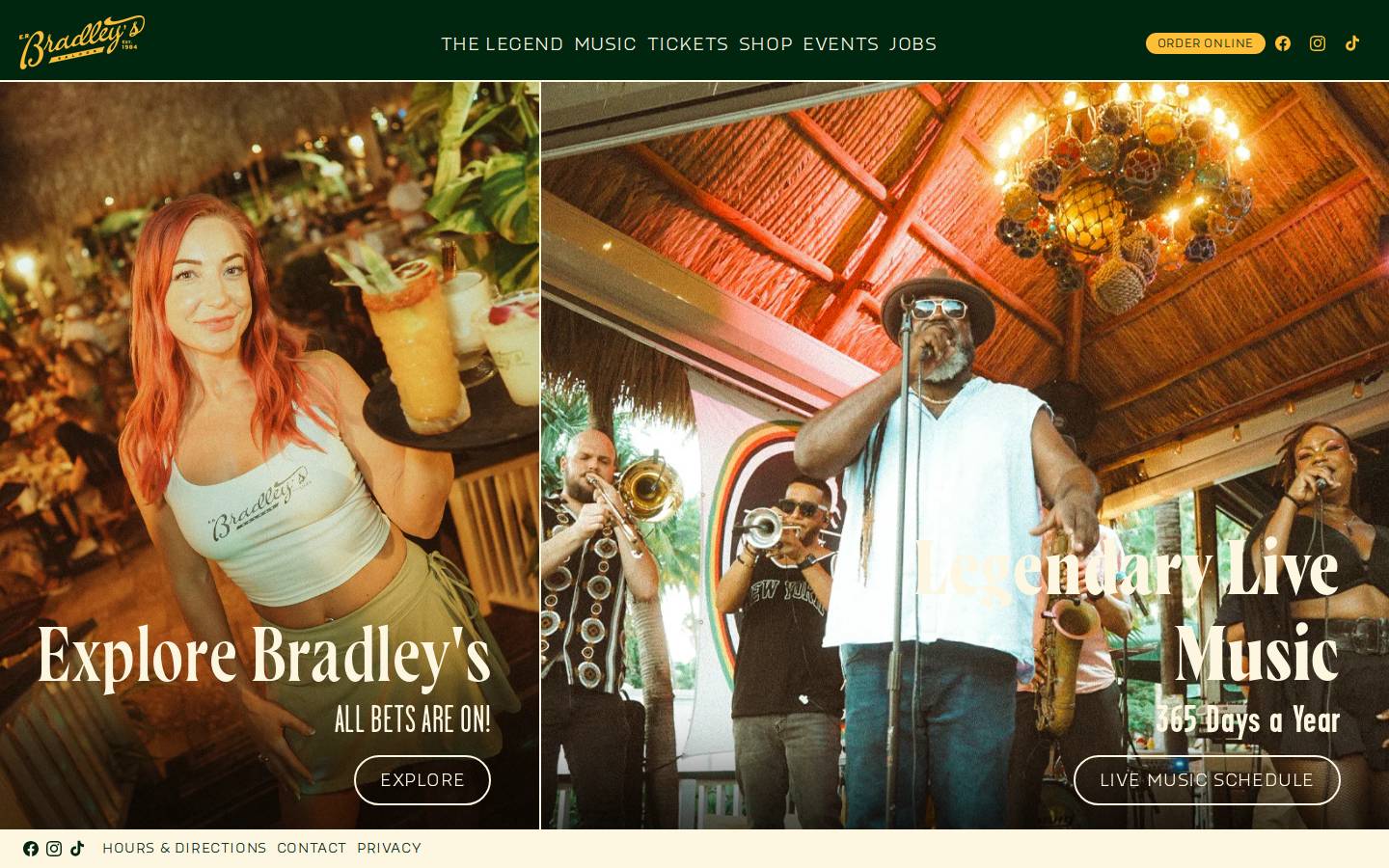 erbradleys.com homepage screenshot