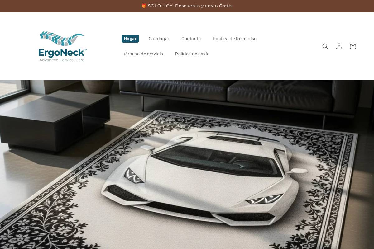 ergoneck.store homepage screenshot