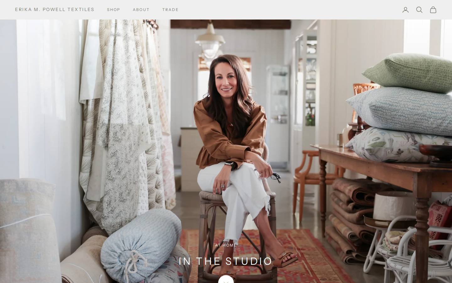 erikampowell.com homepage screenshot