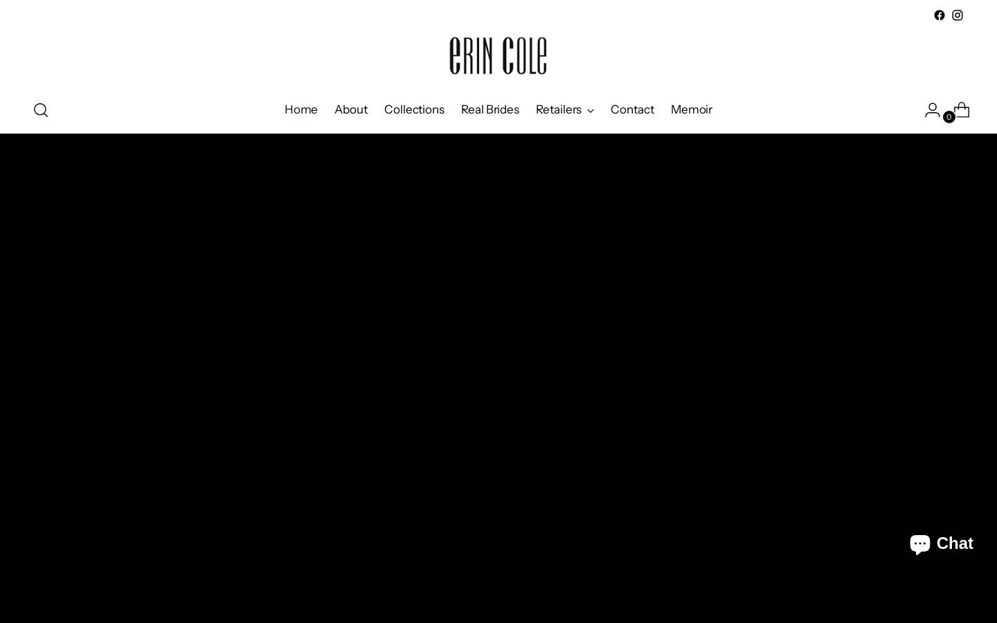 erincole.com homepage screenshot
