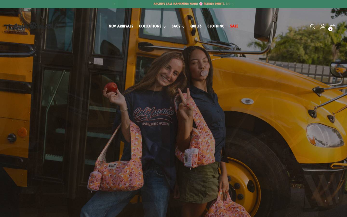 erinmade.com homepage screenshot