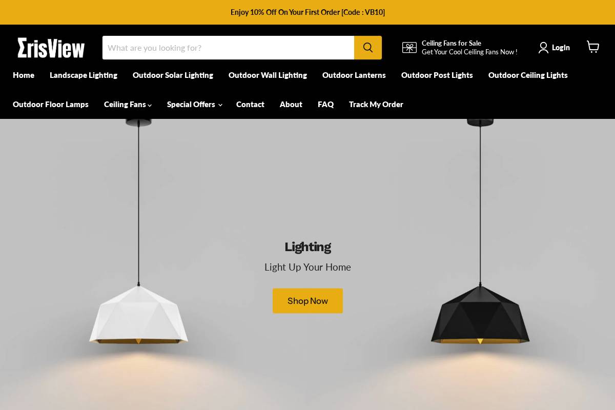 erisview.com homepage screenshot