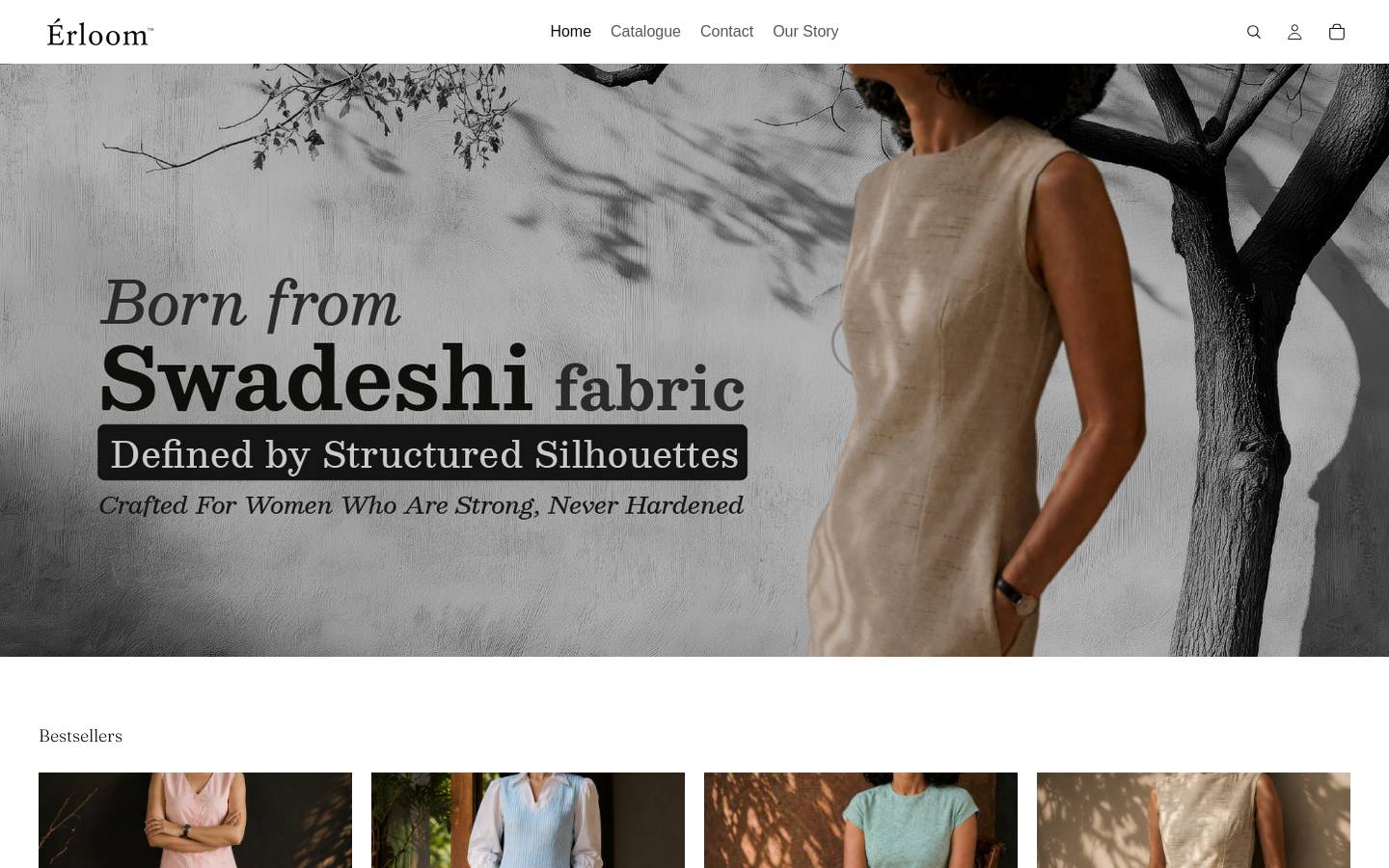 erloomofficial.com homepage screenshot