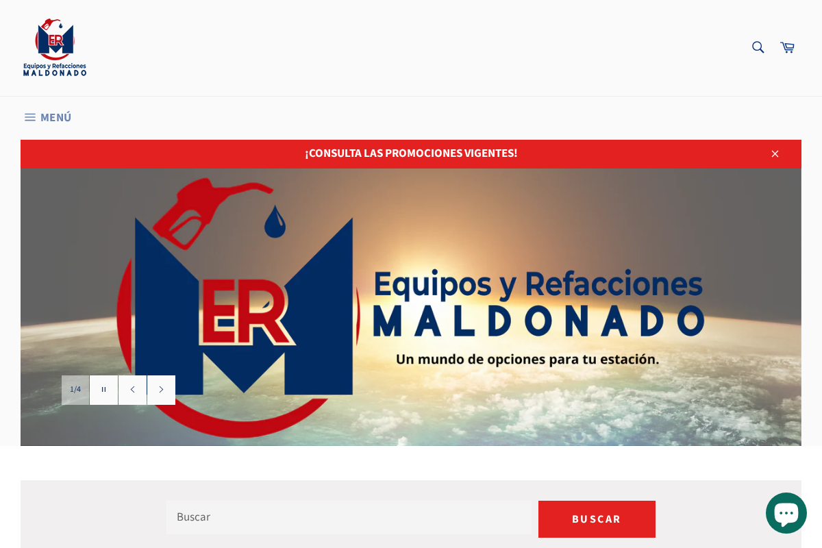 ERM Maldonado - Imagen y Refacciones para Gasolinera homepage screenshot