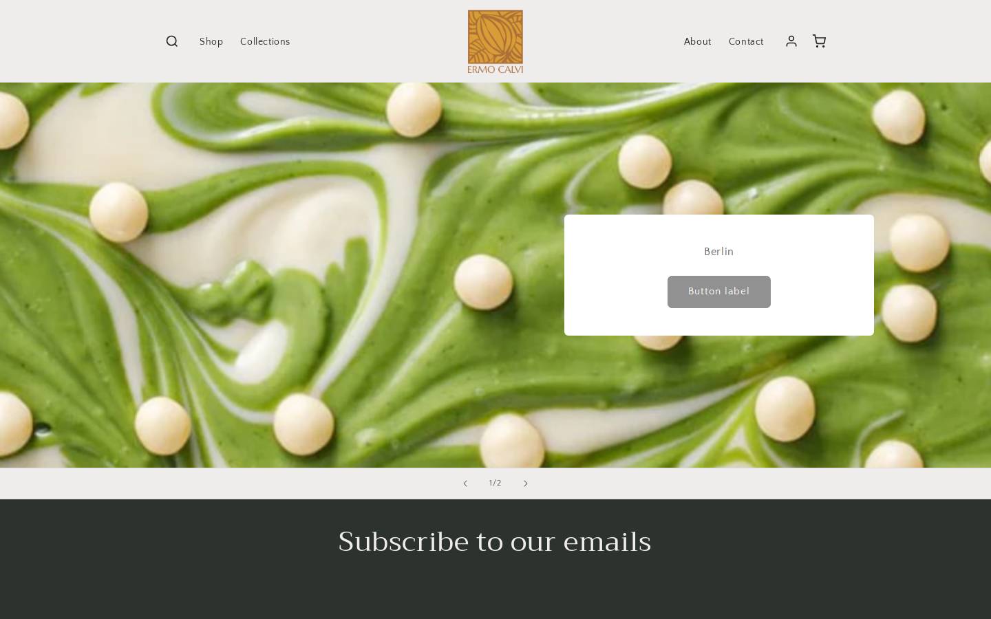 ermocalvi.com homepage screenshot