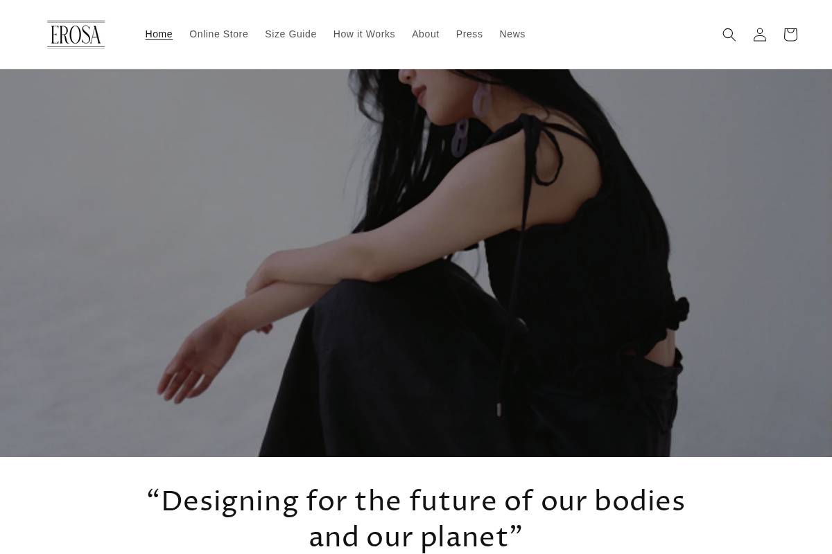 Erosastudios homepage screenshot