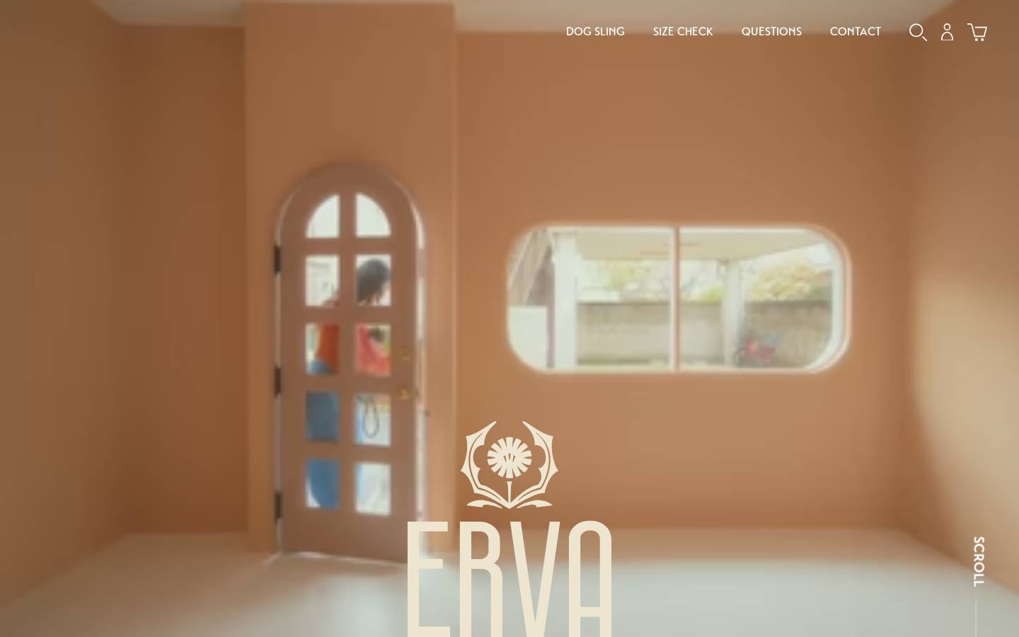 erva-dog.com homepage screenshot