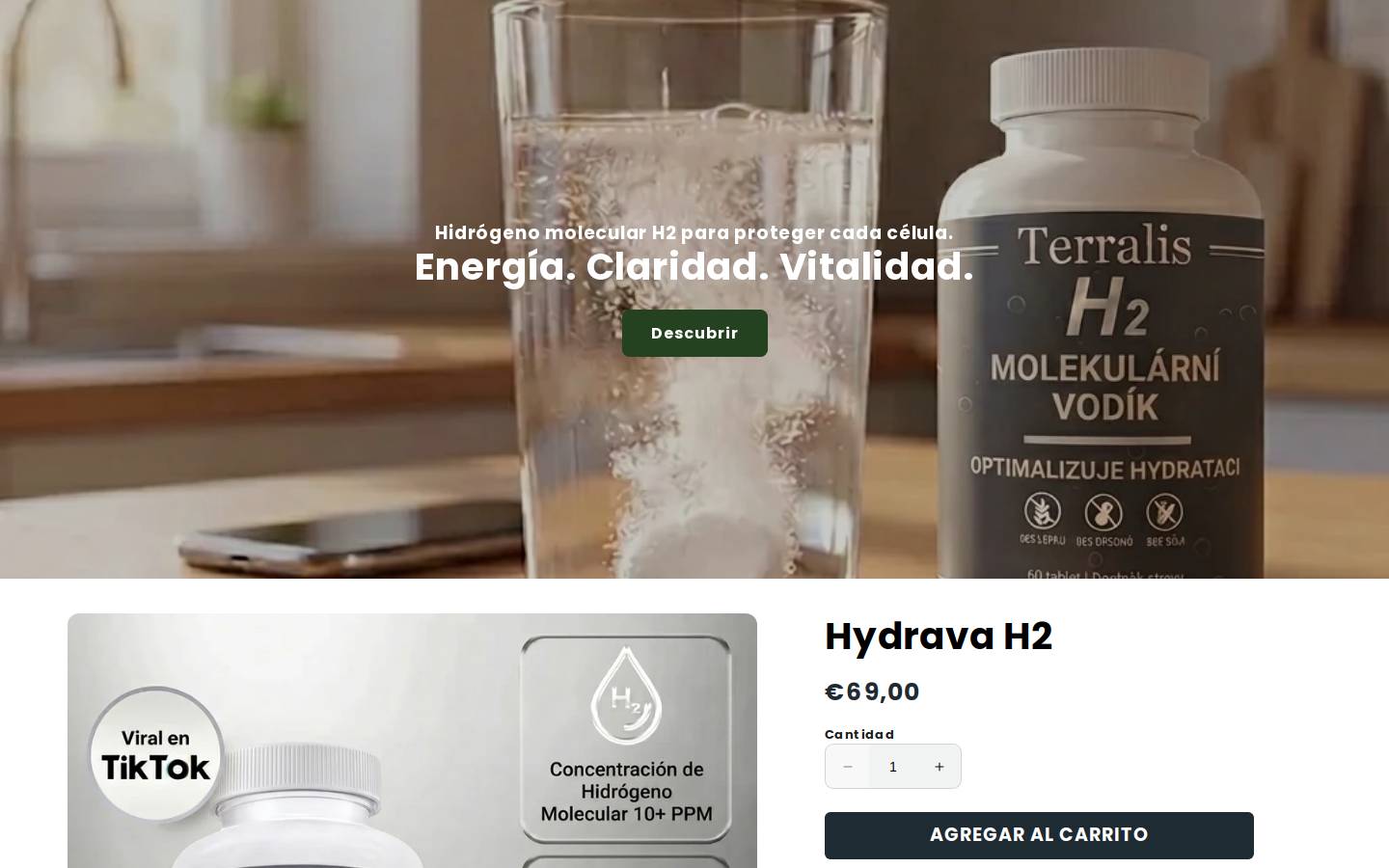 es-terralis.com homepage screenshot