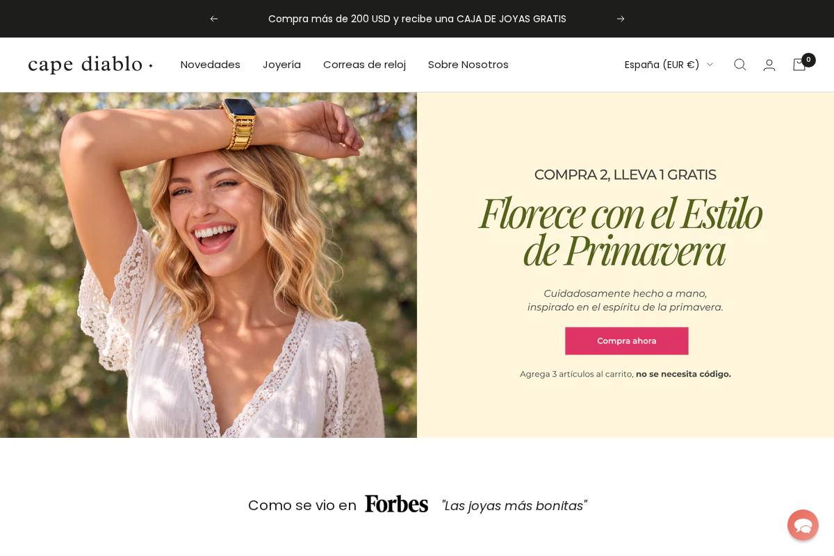 es.capediablo.com homepage screenshot
