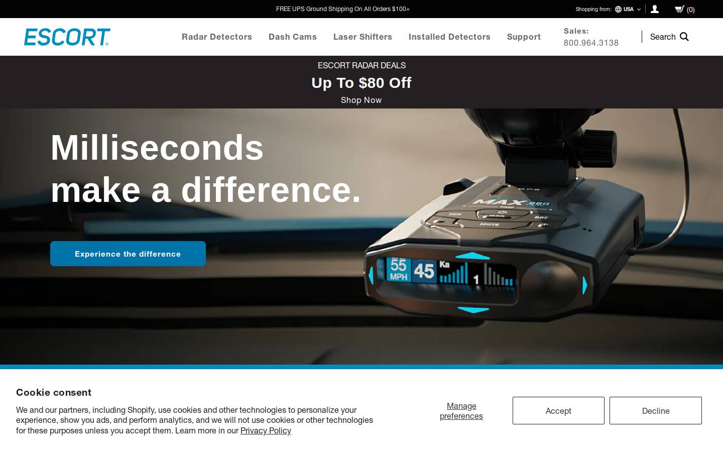 escortradar.com homepage screenshot