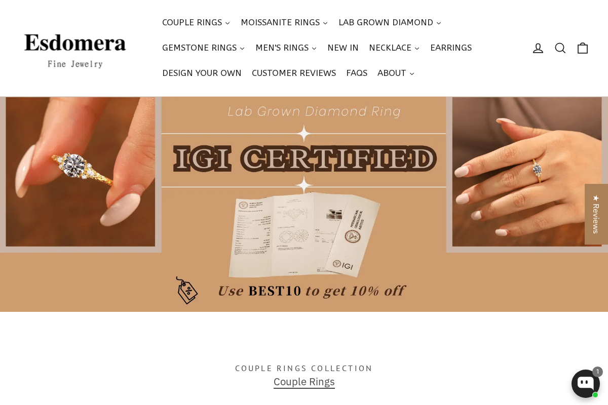 Esdomera homepage screenshot