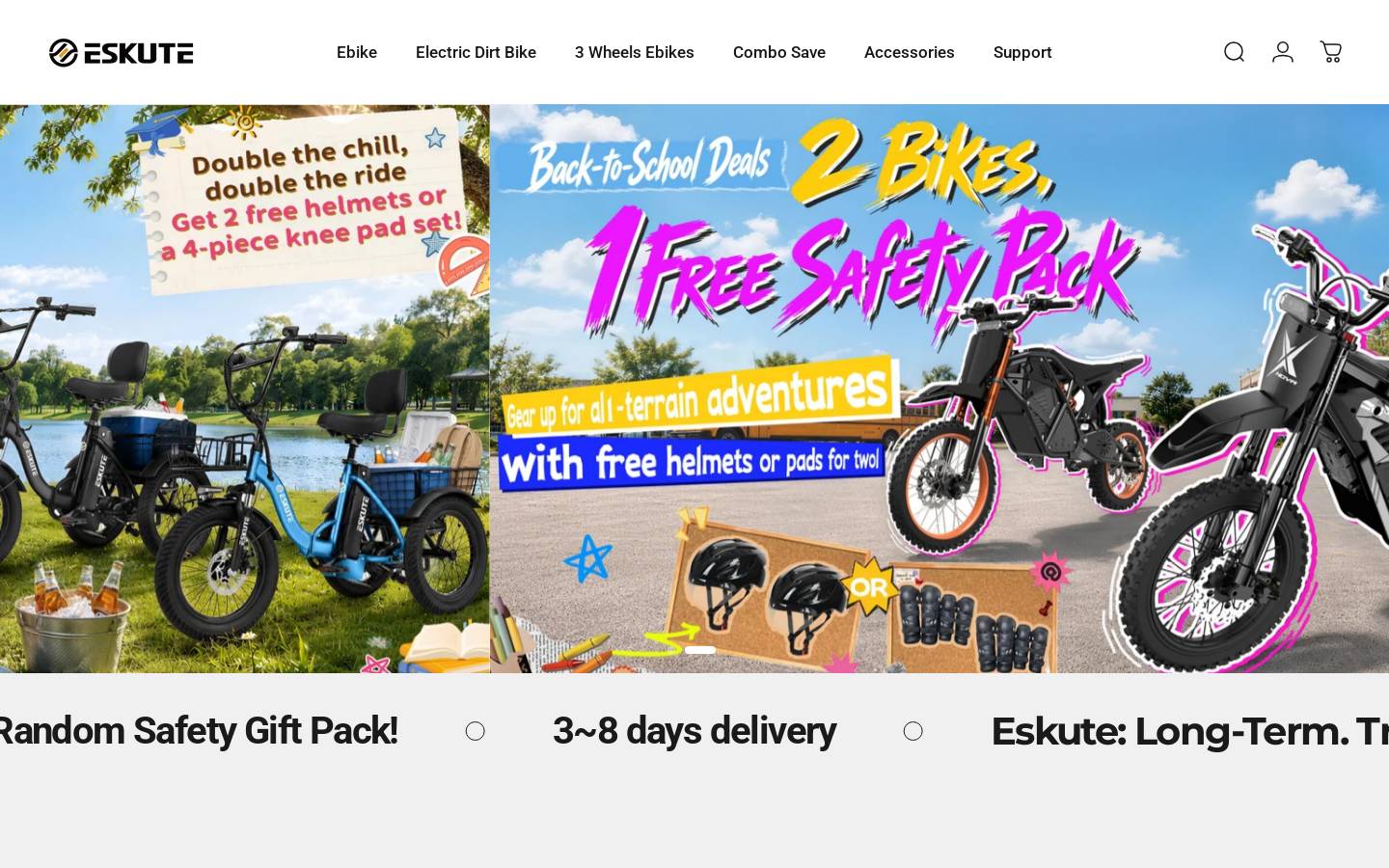 eskute.com homepage screenshot