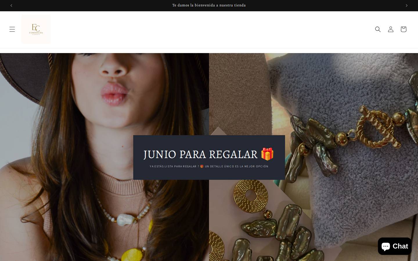 esmeraldacreacioneshn.com homepage screenshot