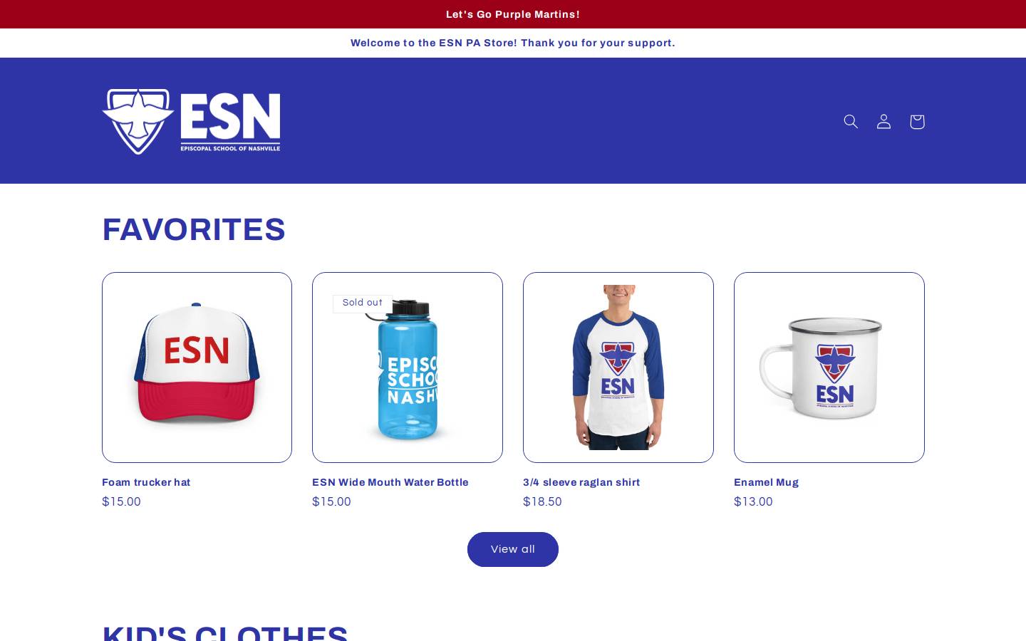 esnashvillepastore.com homepage screenshot