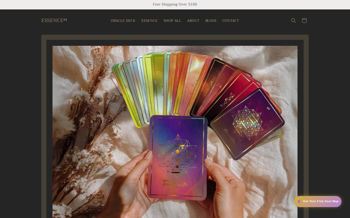 essence64.com homepage screenshot