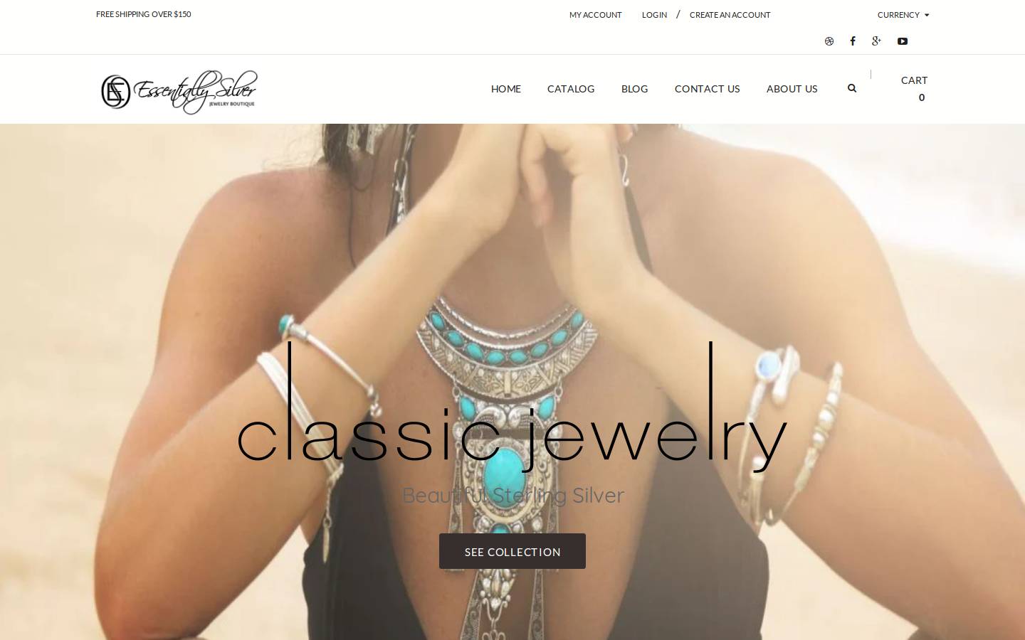 essentiallysilver.com homepage screenshot