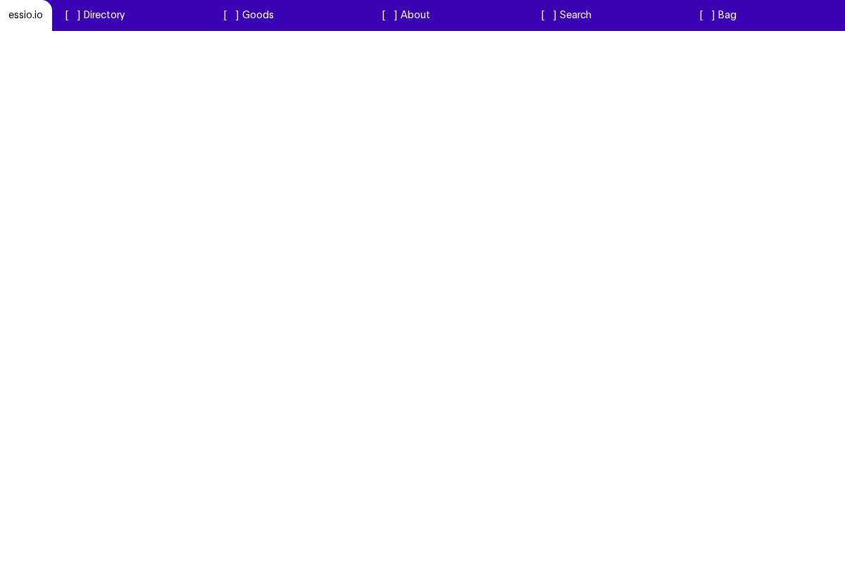 essio.io homepage screenshot