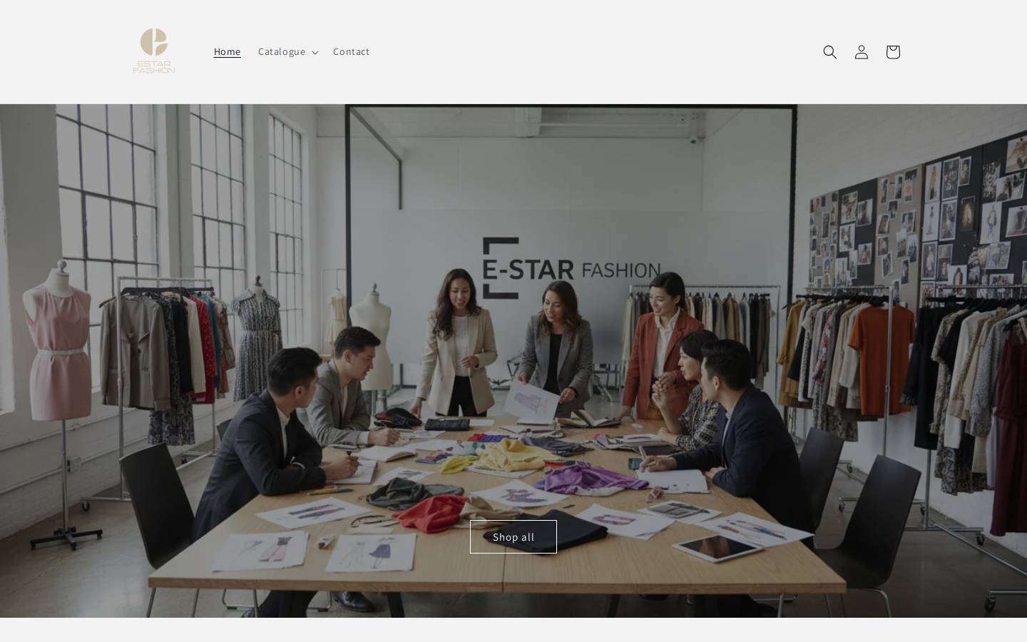 estarfasion.com homepage screenshot