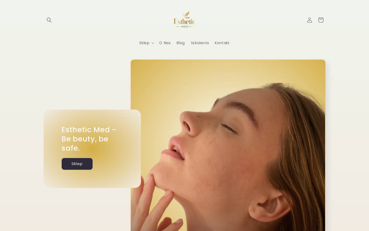 esthetic-med.pl homepage screenshot