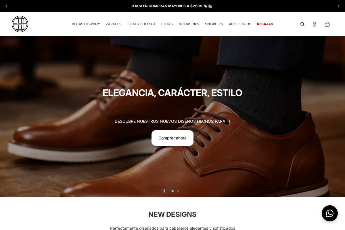estilodh.com homepage screenshot