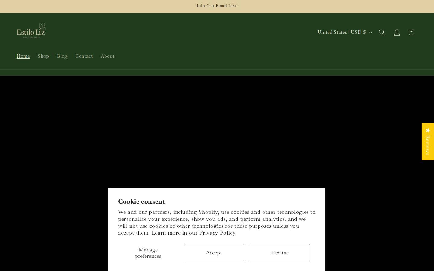 estiloliz.com homepage screenshot
