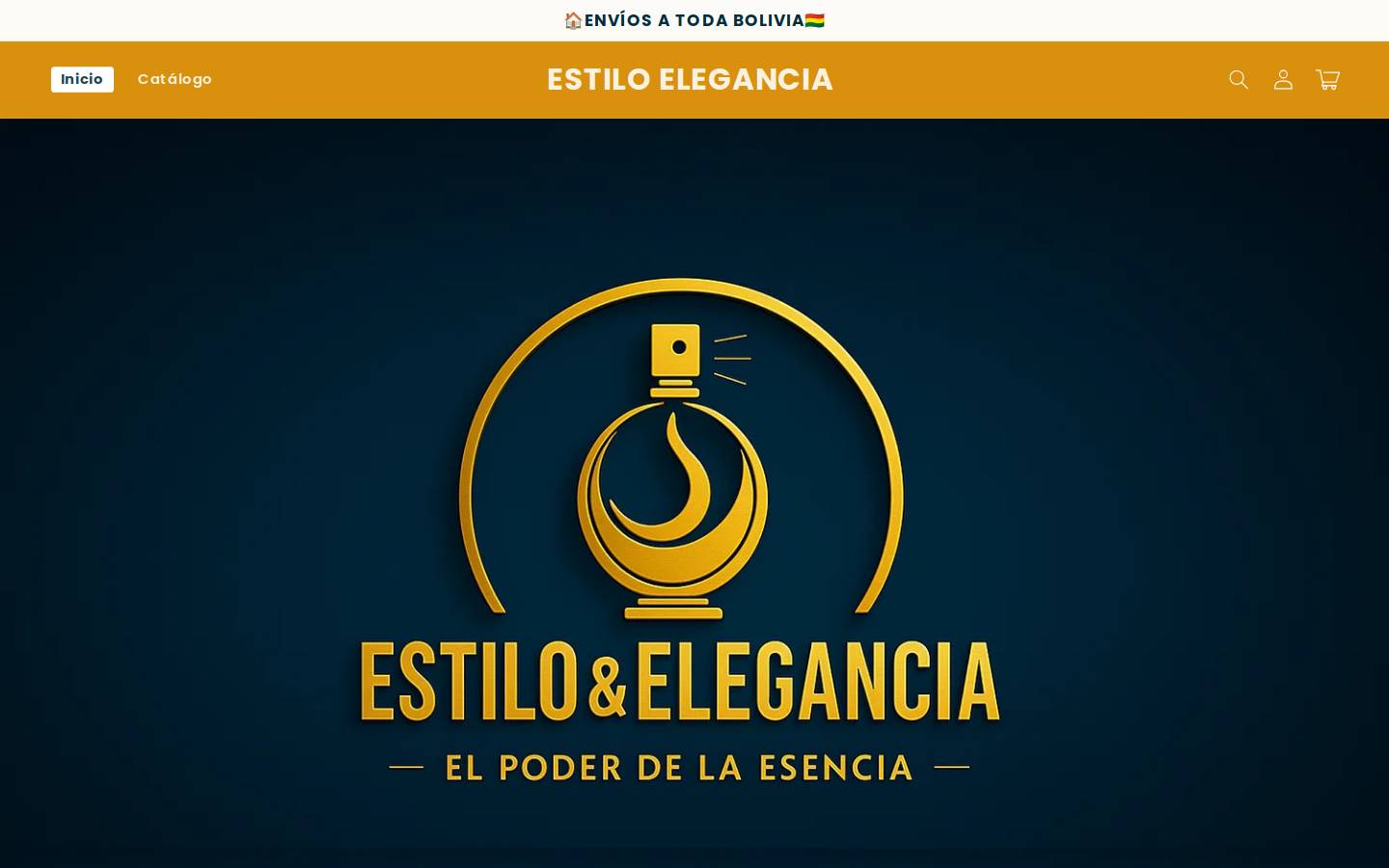 estiloselegancia.com homepage screenshot