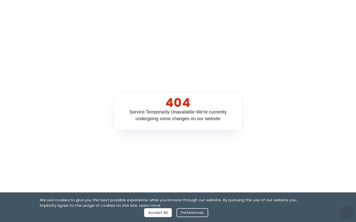 Estre homepage screenshot