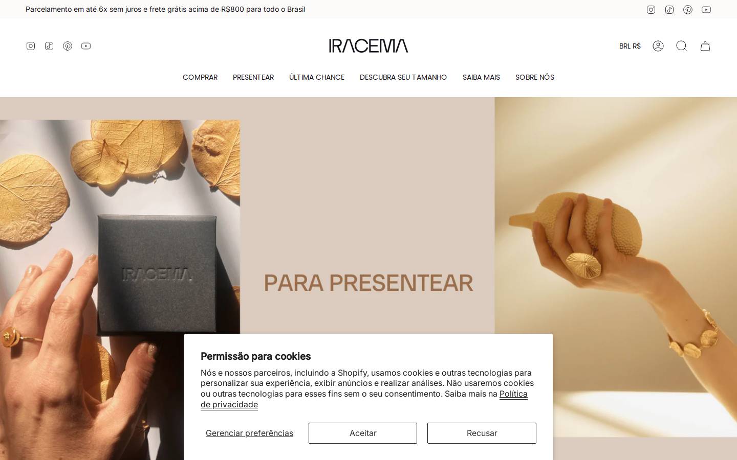 estudioiracema.com.br homepage screenshot