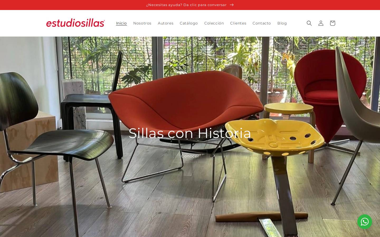 estudiosillas.com homepage screenshot