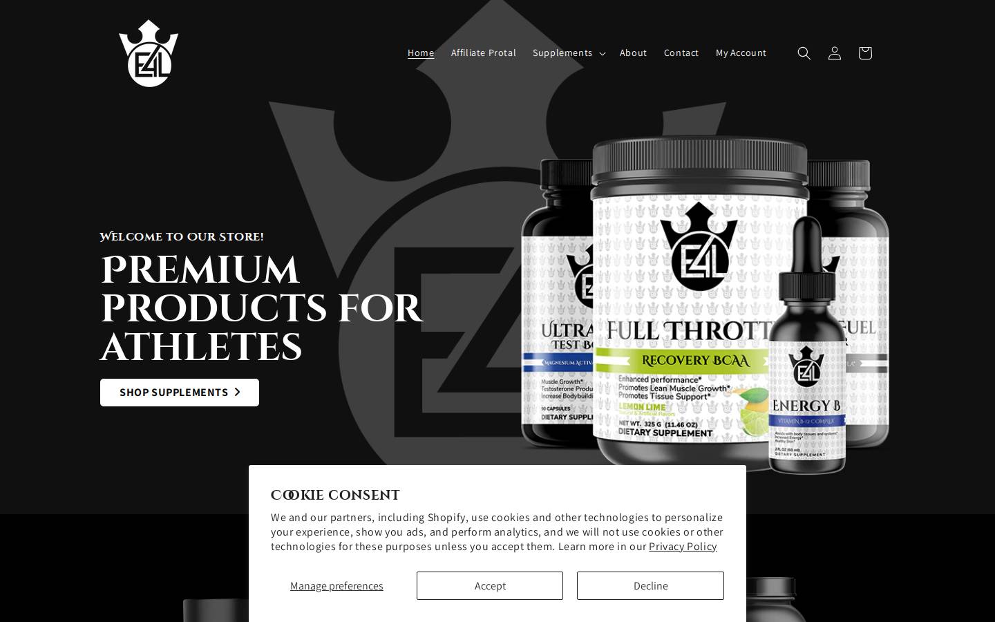 et4lf.com homepage screenshot