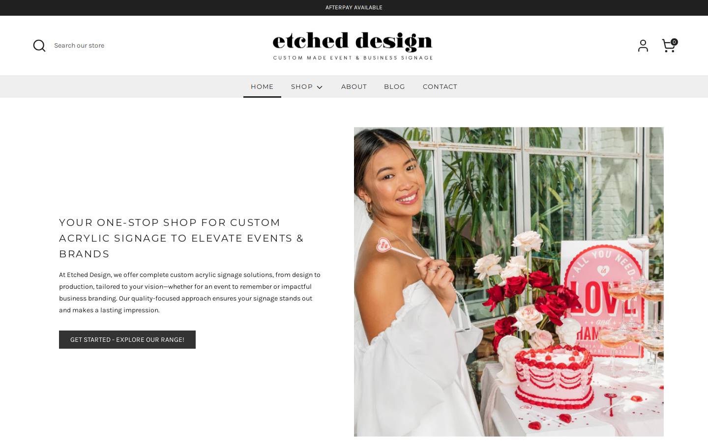 etcheddesign.au homepage screenshot