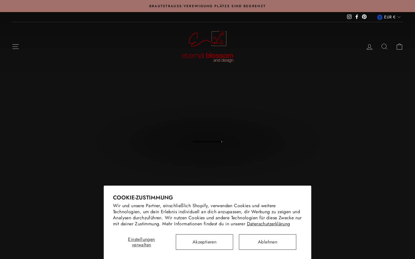 eternalblossomanddesign.com homepage screenshot