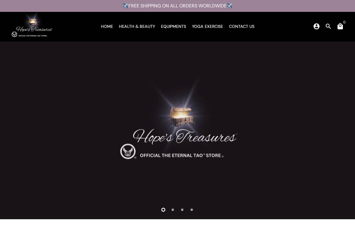 eternaltao-hopestreasures.ca homepage screenshot
